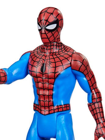The Amazing Spider-Man Marvel Legends Retro Collection 3.75" Spider-Man Action Figure Gallery Image 2