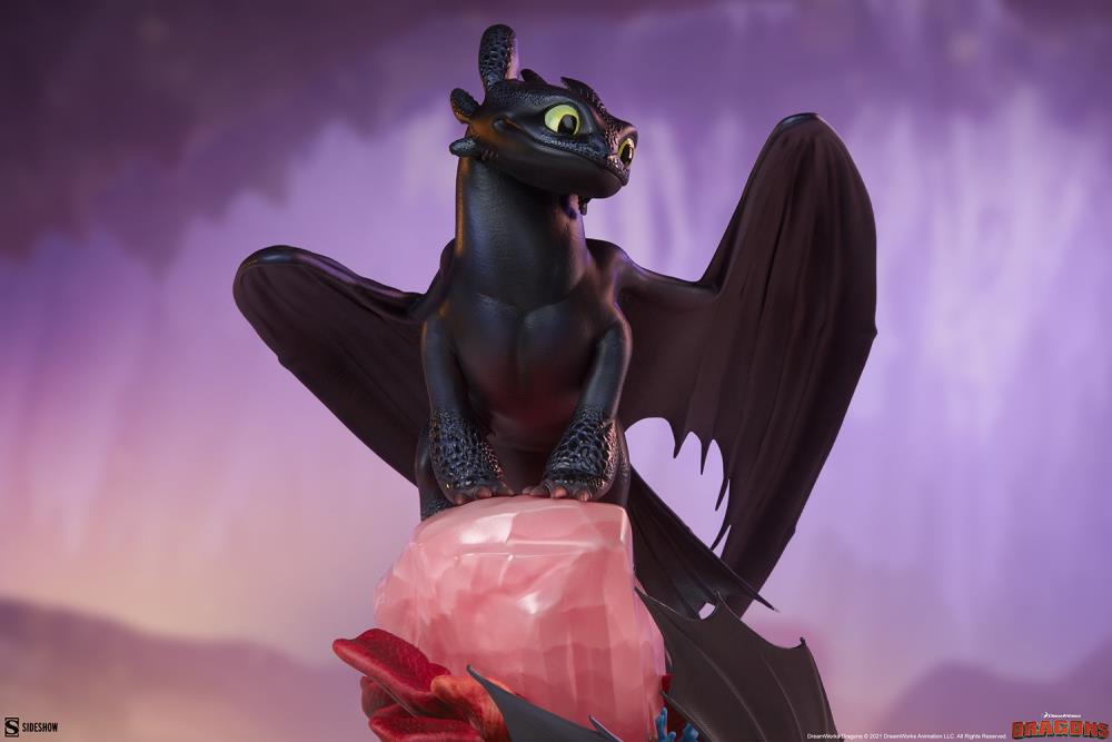 How to Train Your Dragon: Hidden World Toothless Statue Gallery Image 6