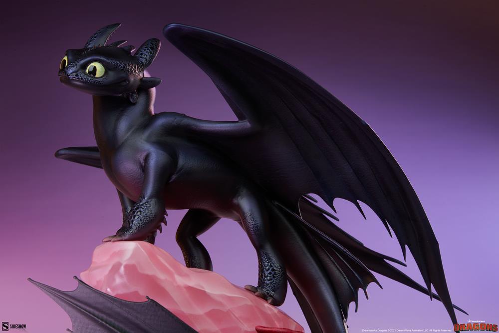 How to Train Your Dragon: Hidden World Toothless Statue Gallery Image 7