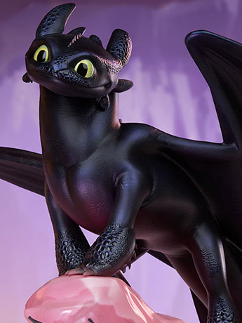 How to Train Your Dragon: Hidden World Toothless Statue Gallery Image 2