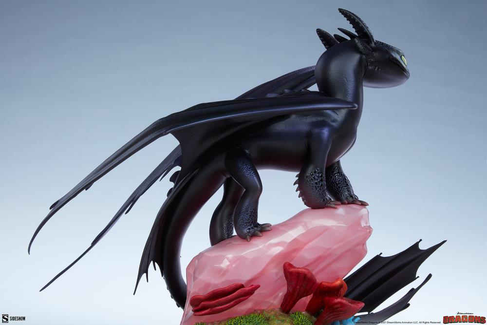 How to Train Your Dragon: Hidden World Toothless Statue Gallery Image 13