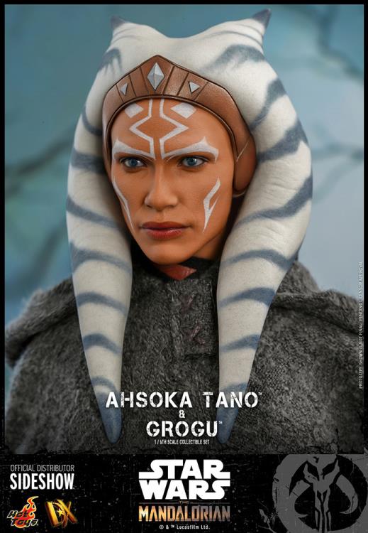 The Mandalorian DX21 Ahsoka Tano and Grogu 1/6th Scale Collectible Figure Set Gallery Image 11