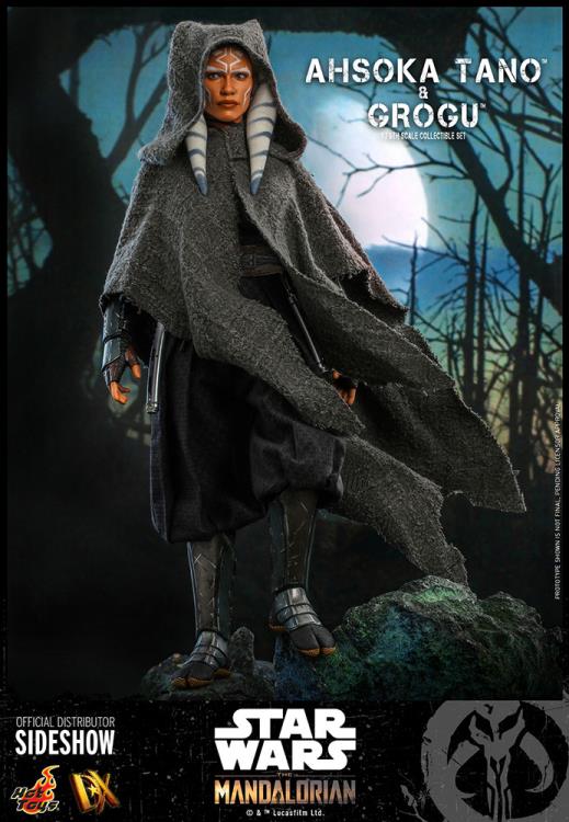 The Mandalorian DX21 Ahsoka Tano and Grogu 1/6th Scale Collectible Figure Set Gallery Image 8