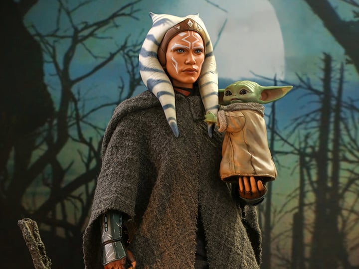 The Mandalorian DX21 Ahsoka Tano and Grogu 1/6th Scale Collectible Figure Set Gallery Image 1
