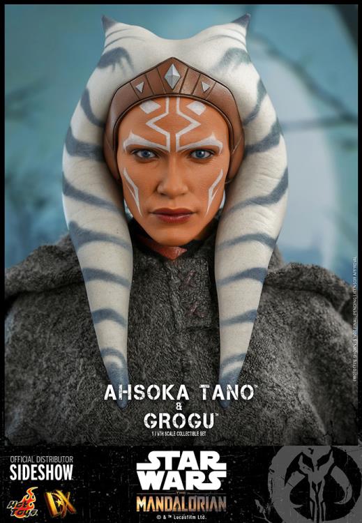 The Mandalorian DX21 Ahsoka Tano and Grogu 1/6th Scale Collectible Figure Set Gallery Image 10