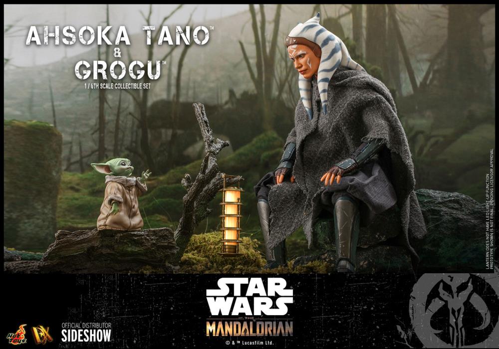 The Mandalorian DX21 Ahsoka Tano and Grogu 1/6th Scale Collectible Figure Set Gallery Image 20
