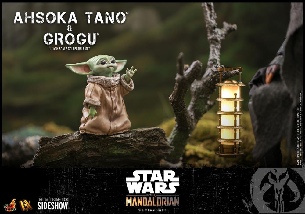 The Mandalorian DX21 Ahsoka Tano and Grogu 1/6th Scale Collectible Figure Set Gallery Image 21