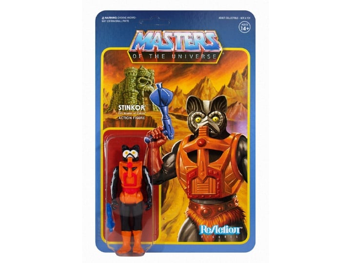Masters of the Universe ReAction Stinkor Figure Gallery Image 1
