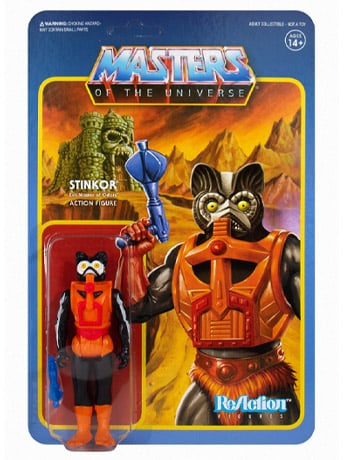 Masters of the Universe ReAction Stinkor Figure