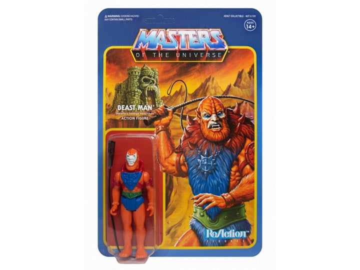 Masters of the Universe ReAction Beast Man (Leo) Power-Con 2018 Exclusive Figure Gallery Image 1