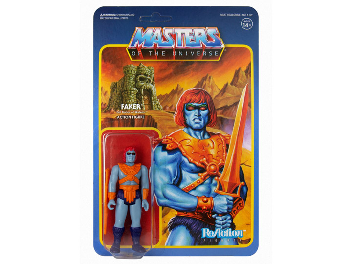 Masters of the Universe ReAction Faker (Leo) Power-Con 2018 Exclusive Figure Gallery Image 1
