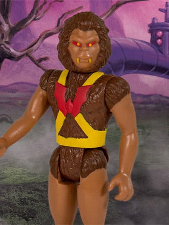 Masters of the Universe ReAction Grizzlor (Toy Variant) Figure