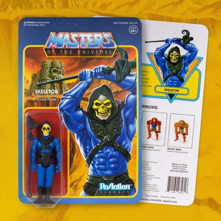Masters of the Universe ReAction Skeletor (Leo) Power Con 2018 Exclusive Figure Gallery Image 3