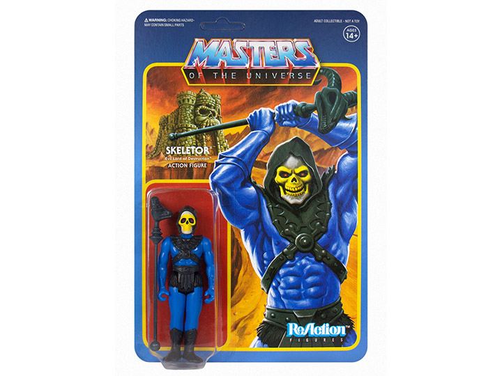 Masters of the Universe ReAction Skeletor (Leo) Power Con 2018 Exclusive Figure Gallery Image 1