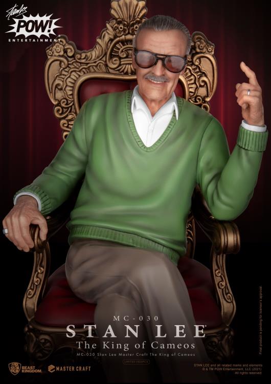 Stan Lee Master Craft MC-030 The King of Cameos Limited Edition Statue Gallery Image 7