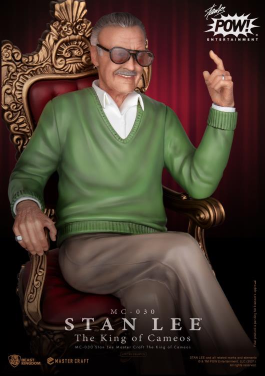 Stan Lee Master Craft MC-030 The King of Cameos Limited Edition Statue Gallery Image 6