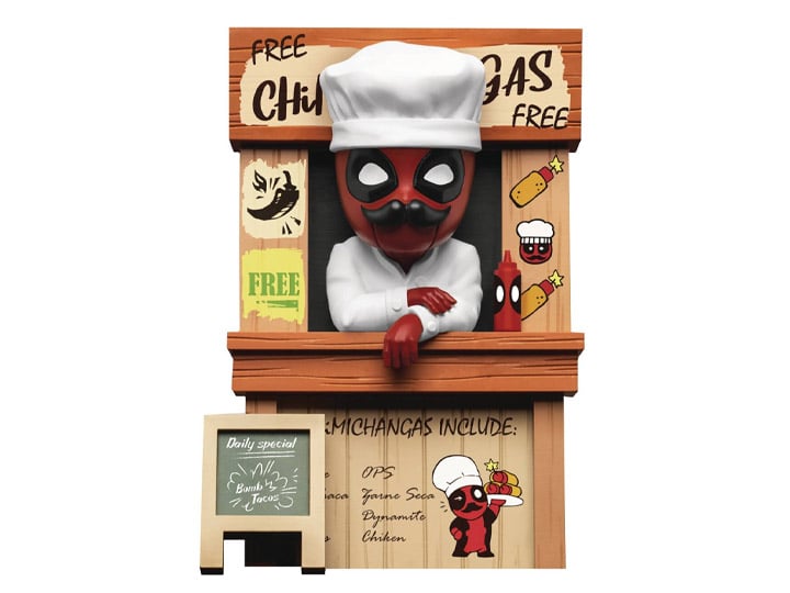 Marvel Mini Egg Attack MEA-027 Deadpool's Chimichangas Limited Edition Figure Gallery Image 1