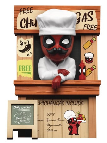 Marvel Mini Egg Attack MEA-027 Deadpool's Chimichangas Limited Edition Figure Gallery Image 2