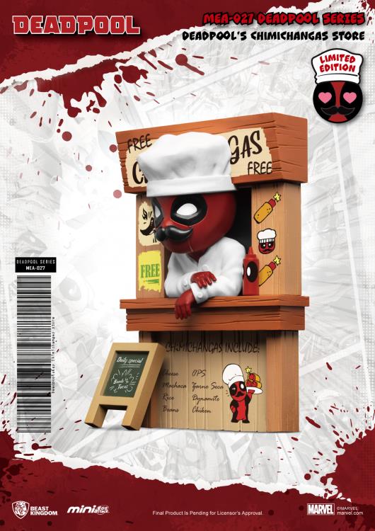 Marvel Mini Egg Attack MEA-027 Deadpool's Chimichangas Limited Edition Figure Gallery Image 5