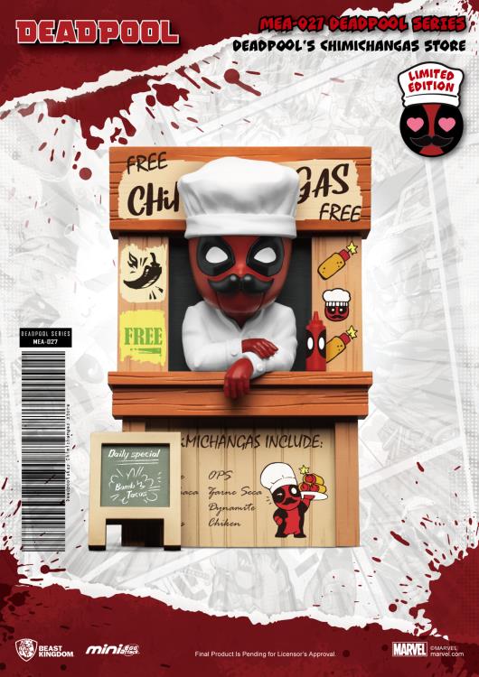 Marvel Mini Egg Attack MEA-027 Deadpool's Chimichangas Limited Edition Figure Gallery Image 3