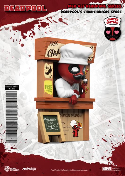 Marvel Mini Egg Attack MEA-027 Deadpool's Chimichangas Limited Edition Figure Gallery Image 4