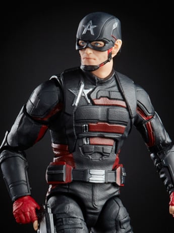 The Falcon and the Winter Soldier Marvel Legends U.S. Agent Action Figure (Captain America Flight Gear BAF) Gallery Image 2