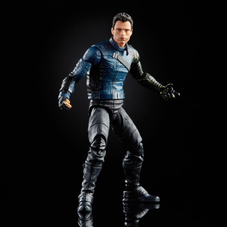 The Falcon and the Winter Soldier Marvel Legends Winter Soldier Action Figure (Captain America Flight Gear BAF) Gallery Image 3