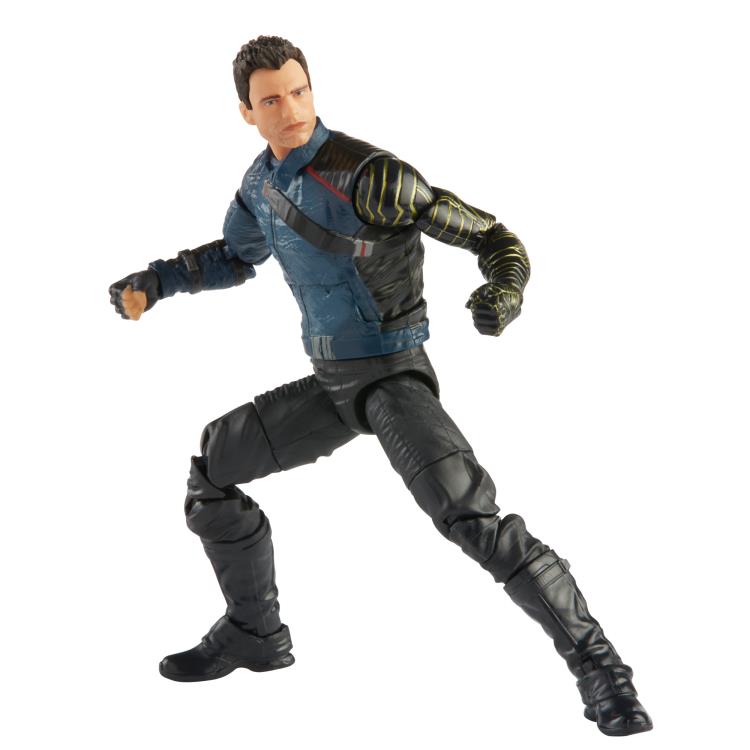 The Falcon and the Winter Soldier Marvel Legends Winter Soldier Action Figure (Captain America Flight Gear BAF) Gallery Image 6