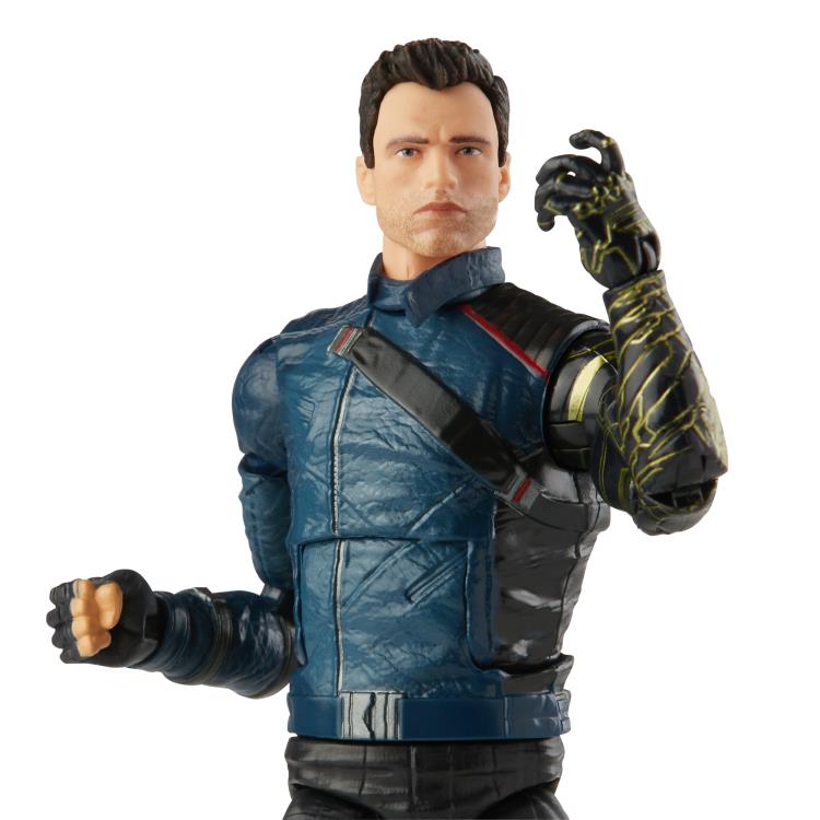 The Falcon and the Winter Soldier Marvel Legends Winter Soldier Action Figure (Captain America Flight Gear BAF) Gallery Image 8