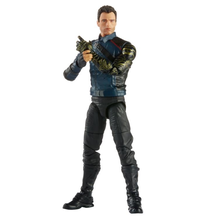 The Falcon and the Winter Soldier Marvel Legends Winter Soldier Action Figure (Captain America Flight Gear BAF) Gallery Image 7
