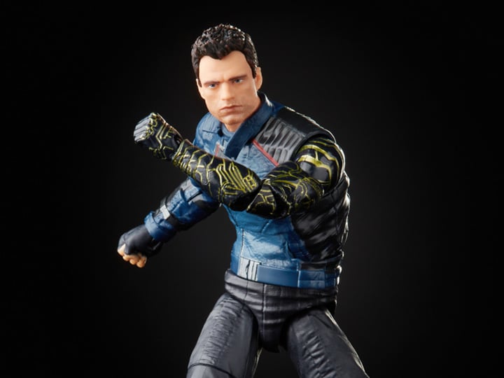 The Falcon and the Winter Soldier Marvel Legends Winter Soldier Action Figure (Captain America Flight Gear BAF) Gallery Image 1