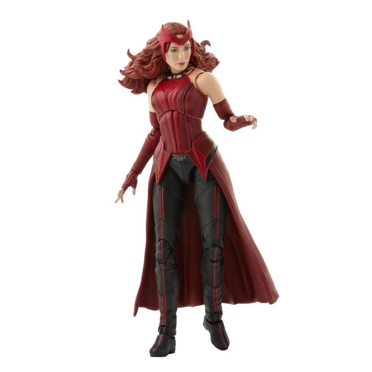 WandaVision Marvel Legends Scarlet Witch Action Figure (Captain America Flight Gear BAF) Gallery Image 6