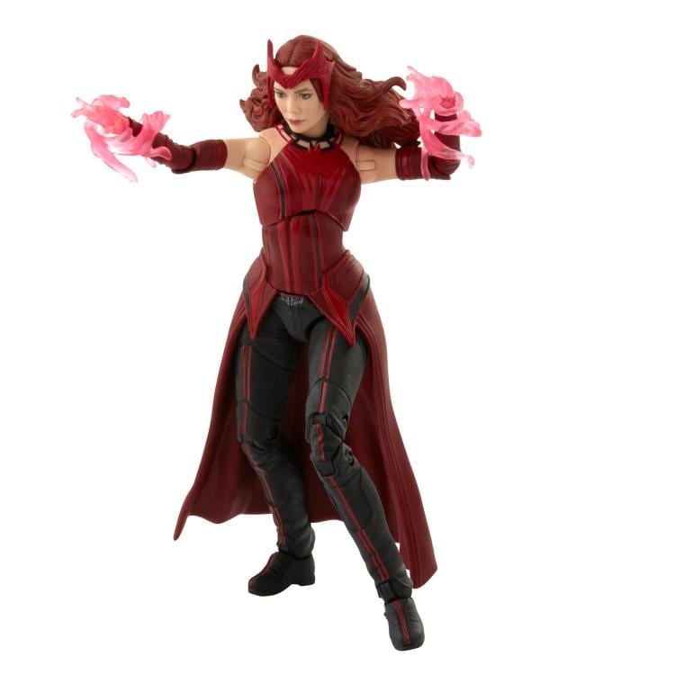 WandaVision Marvel Legends Scarlet Witch Action Figure (Captain America Flight Gear BAF) Gallery Image 7