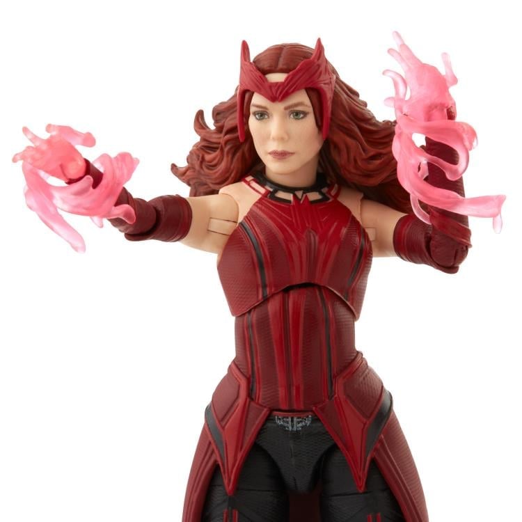 WandaVision Marvel Legends Scarlet Witch Action Figure (Captain America Flight Gear BAF) Gallery Image 8