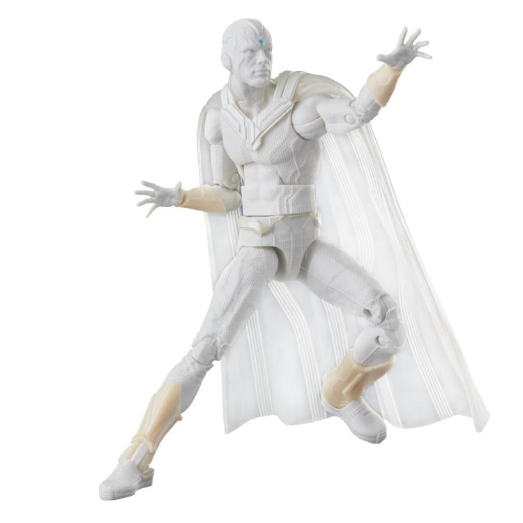 WandaVision Marvel Legends Vision Action Figure (Captain America Flight Gear BAF) Gallery Image 6