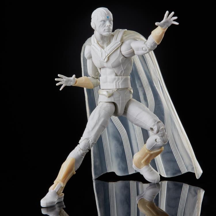 WandaVision Marvel Legends Vision Action Figure (Captain America Flight Gear BAF) Gallery Image 4