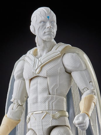 WandaVision Marvel Legends Vision Action Figure (Captain America Flight Gear BAF) Gallery Image 2