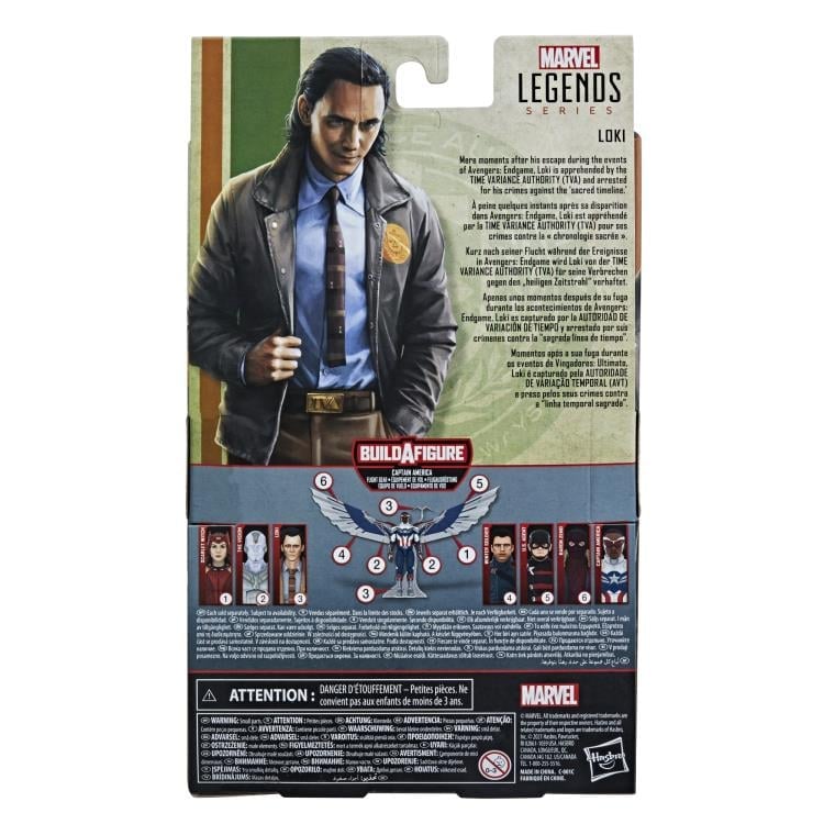 Loki Marvel Legends Loki Action Figure (Captain America Flight Gear BAF) Gallery Image 10