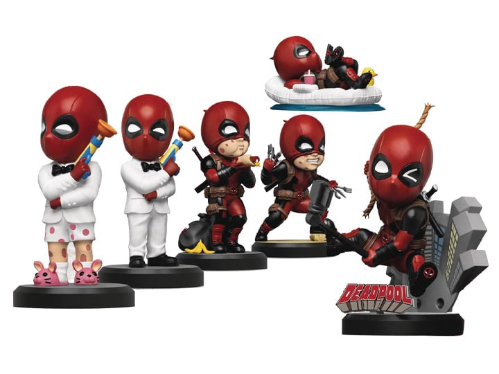 Marvel Mini Egg Attack MEA-027 Deadpool Boxed Set of 6 Figures