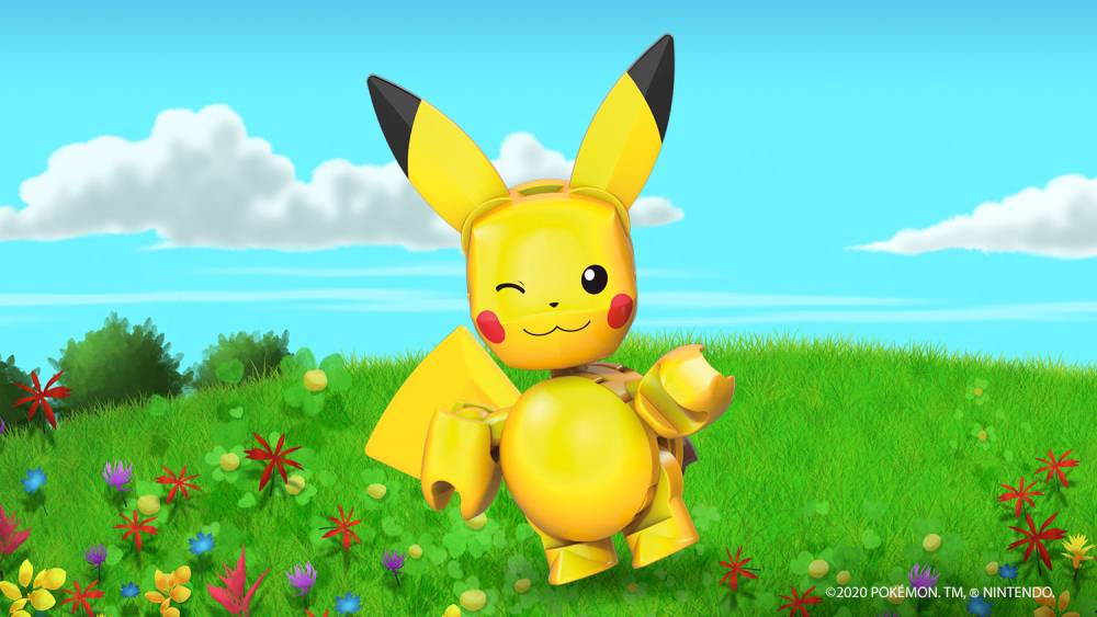 Pokemon Mega Construx Evergreen Poke Ball Pikachu Gallery Image 3