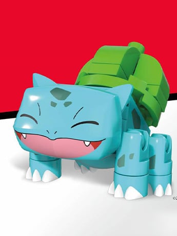 Pokemon Mega Construx Evergreen Poke Ball Balbasaur Gallery Image 2