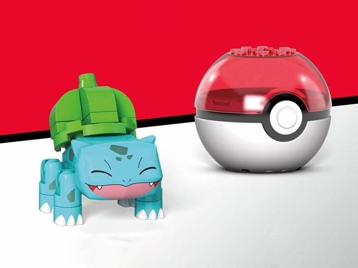 Pokemon Mega Construx Evergreen Poke Ball Balbasaur Gallery Image 1