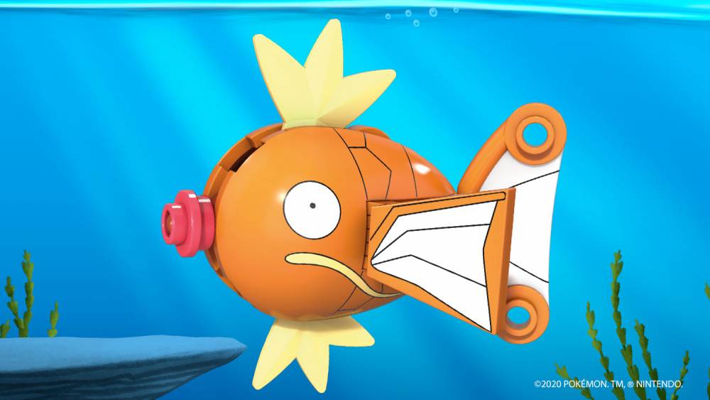 Pokemon Mega Construx Evergreen Poke Ball Magikarp Gallery Image 3