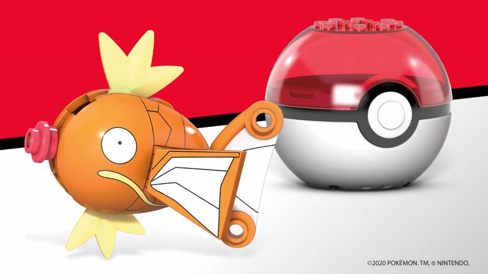 Pokemon Mega Construx Evergreen Poke Ball Magikarp Gallery Image 4