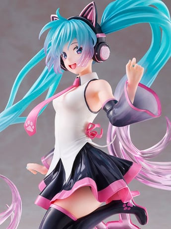 Vocaloid Artist MasterPiece Hatsune Miku Birthday 2021 (Happy Cat Ver.) Figure Gallery Image 2