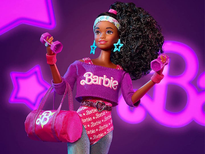 Barbie Rewind Workin' Out Barbie Doll Gallery Image 1