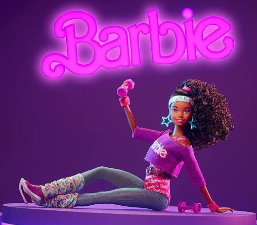 Barbie Rewind Workin' Out Barbie Doll Gallery Image 9