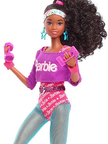 Barbie Rewind Workin' Out Barbie Doll Gallery Image 2