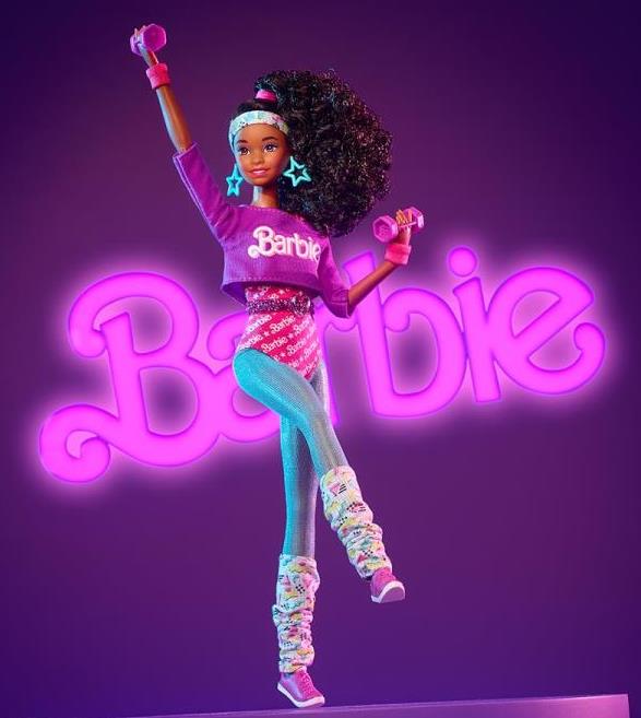 Barbie Rewind Workin' Out Barbie Doll Gallery Image 7