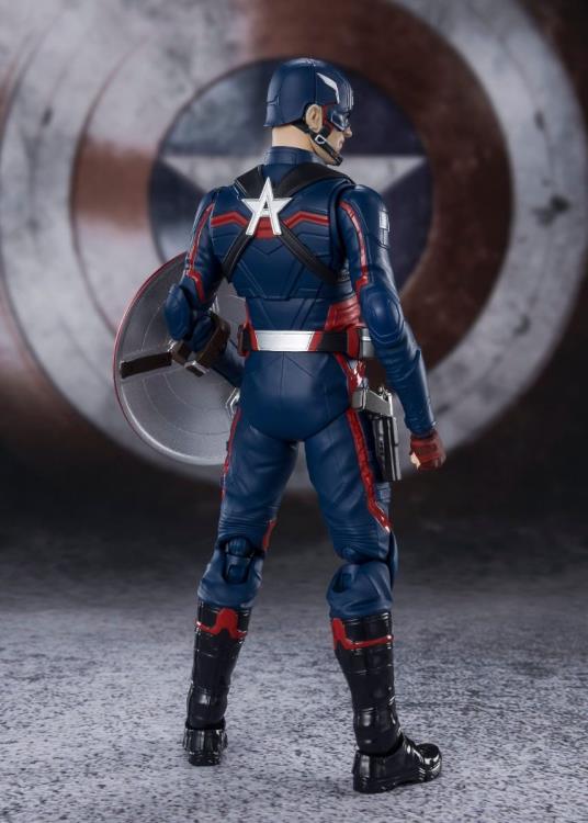 The Falcon and the Winter Soldier S.H.Figuarts Captain America (John Walker) Action Figure Gallery Image 11